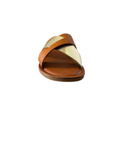 Carregar imagem no visualizador da galeria, Bamboo Finest-17 Slip on Women's Cross Strap Sandals