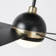 Carregar imagem no visualizador da galeria, 52" Indutrial 5 Blades Ceiling Fan with LED Lighting