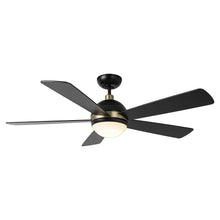 Carregar imagem no visualizador da galeria, 52" Indutrial 5 Blades Ceiling Fan with LED Lighting