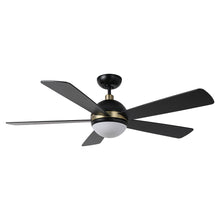 Carregar imagem no visualizador da galeria, 52" Indutrial 5 Blades Ceiling Fan with LED Lighting