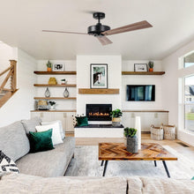 Carregar imagem no visualizador da galeria, 52" Wall Control 4 Speed Ceiling Fan