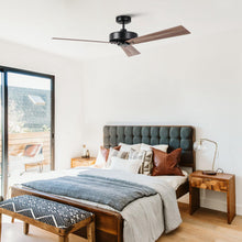 Carregar imagem no visualizador da galeria, 52" Wall Control 4 Speed Ceiling Fan