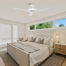 Carregar imagem no visualizador da galeria, 52" Wall Control 4 Speed Ceiling Fan