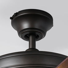 Carregar imagem no visualizador da galeria, 52" Traditional Pull Chain 5 Blades Ceiling Fan with Light