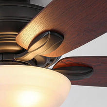 Carregar imagem no visualizador da galeria, 52" Traditional Pull Chain 5 Blades Ceiling Fan with Light