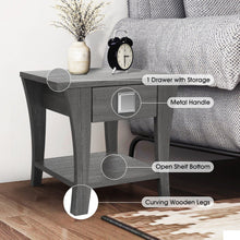 Carregar imagem no visualizador da galeria, Furniture of America Amity End Table, Gray