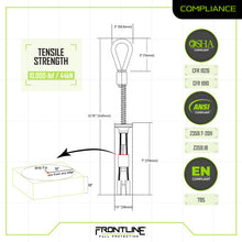Carregar imagem no visualizador da galeria, Frontline COB110K Reusable 10K Concrete Anchor Bolt