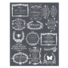 Carregar imagem no visualizador da galeria, Cafe Chocolat - Mesh Stencil 8.5x11