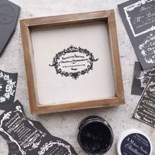 Carregar imagem no visualizador da galeria, Cafe Chocolat - Mesh Stencil 8.5x11