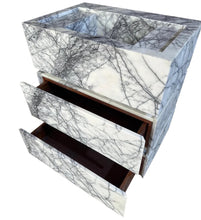 Carregar imagem no visualizador da galeria, Calacatta Viola Marble Stand-Alone Drawer Sink (W)20" (L)30" (H)34"