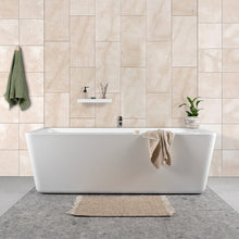 Load image into Gallery viewer, Calista Cream Medium Beige Marble Floor and Wall Tile - Livfloors Collection