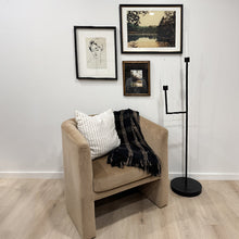 Carregar imagem no visualizador da galeria, 50 Inch Black Iron Floor Candelabra