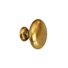 Load image into Gallery viewer, Antique Brass "Capri" Round Knob