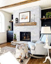 Load image into Gallery viewer, Carrara White Ledger 3D Panel 6"x24" Natural Marble Wall Tile - Full Truckload