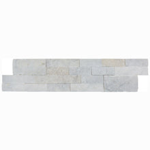Load image into Gallery viewer, Carrara White Ledger 3D Panel 6"x24" Natural Marble Wall Tile - Full Truckload