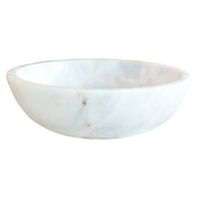 Load image into Gallery viewer, Carrara White Marble Above Vanity Bathroom Vessel Sink Polished (D)16" (H)6"