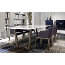 Carregar imagem no visualizador da galeria, Marble Dining Table Rectangular Polished and Eased Edge