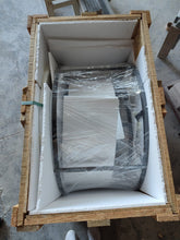 Load image into Gallery viewer, Carrara White Marble Nesting Coffee Table Round Set of 2 Polished