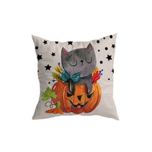 Carregar imagem no visualizador da galeria, Cat Halloween Cushion Covers