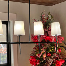 Carregar imagem no visualizador da galeria, 5 Light Linear Modern Chandelier