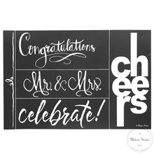 Carregar imagem no visualizador da galeria, Cheers - Mesh Stencil - 12x18
