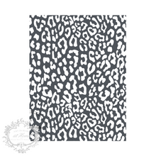 Cargar imagen en el visor de la galería, Cheetah Pattern - Mesh Stencil 8.5x11
