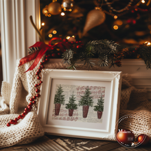 Cargar imagen en el visor de la galería, Christmas Story - Mesh Stencil 10x10