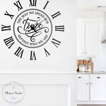 Cargar imagen en el visor de la galería, Clock - Mesh Stencil 18x24