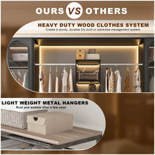 Load image into Gallery viewer, Closet System Starter Kit with Tower and 3 Hang Rods