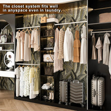 Load image into Gallery viewer, Closet System Starter Kit with Tower and 3 Hang Rods