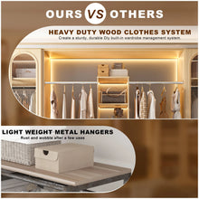 Load image into Gallery viewer, Closet System Starter Kit with Tower and 3 Hang Rods