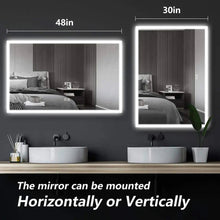 Cargar imagen en el visor de la galería, Compact Edge Glow LED Bathroom Mirror