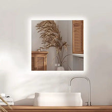 Cargar imagen en el visor de la galería, Compact Sleek Backlit LED Bathroom Mirror