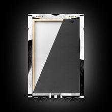 Load image into Gallery viewer, Art Deco Black And White Art Print, Art Deco Architecture, Framed Canvas Print, Ready To Hang Framed Wall Art, Living Room Wall Hanging