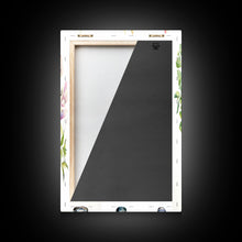 Carregar imagem no visualizador da galeria, 3 Piece Set, Cute Kawaii Floral Print, Flowers In Vases, Framed Wall Art, Canvas Print, Botanical Wall Decor, Boho Kitchen Art, French Art