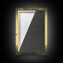 Load image into Gallery viewer, Haunted ghost pirate ship aloft in the sea, 3 piece canvas, 3 piece wall art, living room above sofa art