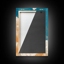 Carregar imagem no visualizador da galeria, Framed Canvas Wall Art Set of 3 Pastel Clouds, Navy Blue Sky, Nature Landscape Prints, Minimalist Modern Art Nature Boho Wall Decor