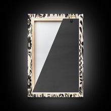 Load image into Gallery viewer, Black and White Floral Print, 3 Piece Framed Canvas Art, Boho Rustic Farmhouse Decor, Living Room Art, Minimalist Wall Art