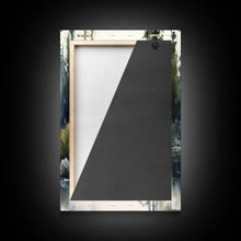 Carregar imagem no visualizador da galeria, Framed Canvas Wall Art Set of 3 Pastel Mountain Range Lake Nature Landscape Prints Minimalist Modern Art Woodland Nursery Decor Office Art