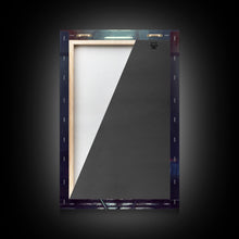 Load image into Gallery viewer, Cyberpunk Android In An Abandoned City, Dystopian Post Apocalyptic Art, Framed Canvas Print, Ready To Hang Framed Wall Art, Living Room