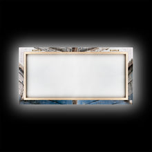 Load image into Gallery viewer, Palm Tree Wall Art, Lofi Art Print, Cityscape Art, Coastal Wall Art, Canvas Print, Wall Hanging, Portrait Art, First Home Gift, Travel Print