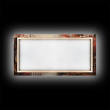 Carregar imagem no visualizador da galeria, Fall Decor Framed Canvas Print | Trees With Falling Leaves | Fall Wedding Decor | Fall Home Decor | Fall Wall Decor | Rustic Fall Decor