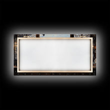 Load image into Gallery viewer, Bar Wall Decor, Winter Wall Print, Canvas Print, Wall Hanging, Panoramic Art, Home Bar Decor, Newlywed Gift, Tiny House Decor, Room Decor