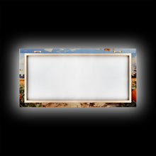 Cargar imagen en el visor de la galería, Fall Wall Art, Pumpkin Decor, Nature Wall Art, Canvas Print, Wall Hanging, Panoramic Art, Farmhouse Art, Country Home Decor, Kitchen Prints