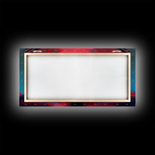 Load image into Gallery viewer, Angel Gabriel, Angelic Art, Gothic Angel Framed canvas print, cool colorful wall decor