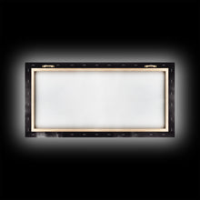 Load image into Gallery viewer, Cute Highland cattle canvas, wall art, Farmhouse decor, Cow Black White print Rustic wall decor Animals painting Scottish cow wall art