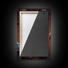 Load image into Gallery viewer, Crow wearing a plague doctor mask, poster art, cool spooky fine art poster print