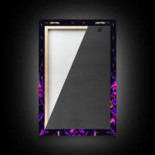 Carregar imagem no visualizador da galeria, Tabletop RPG pixel art, Human Warlock Art, framed canvas print, framed game room decor