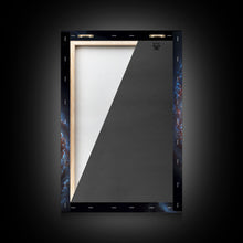 Load image into Gallery viewer, Close up view of a spiral galaxy, space art, framed canvas print, astronomy art