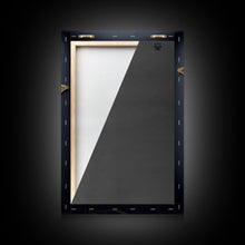 Load image into Gallery viewer, Blue Butterflies Canvas Print Wall Art, Blue and Gold Butterfly Canvas Painting, Butterfly Wall Decor, Home Gift, ready to hang decor